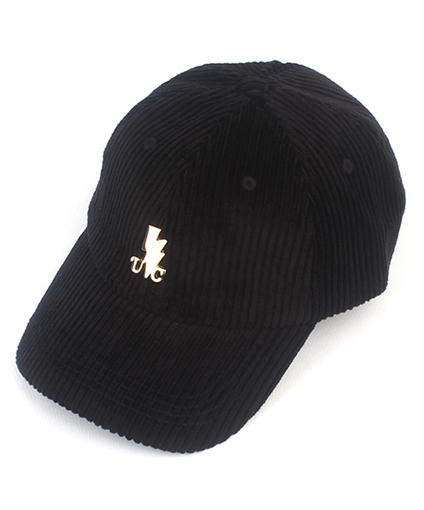 Yunibeosyeolkemiseuteuli Bold Corduroy Black Ballcap