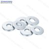 Carbon Steel White Zinc-Plated Thickened Flat Washer M2-M30