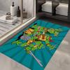 Anime N-Ninja Turtles Floor Mat Anti-slip Absorb Water Long Strip Cushion Bedroon Mat Alfombra