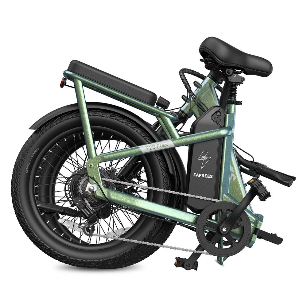 Elektrofahrrad Fafrees F20 Flex 20" Reifen 250W Motor Faltbares City E-Bike Höchstgeschwindigkeit 25 km/h Doppelscheibenbremsen 36V 25Ah Maximale Zuladung 140 kg