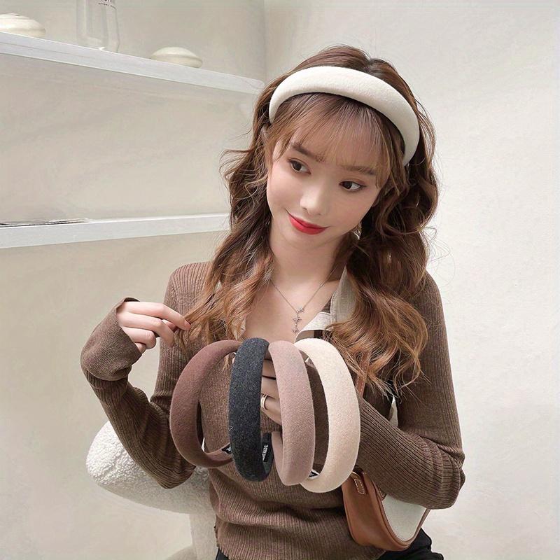 Thick Sponge Hairband Women's Elegant Head Band Makeup Face Wash Hair Hoop Fashion Hair Accessories