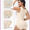 Full Body Shaper Corset With Adjustable Straps And Front Hooks