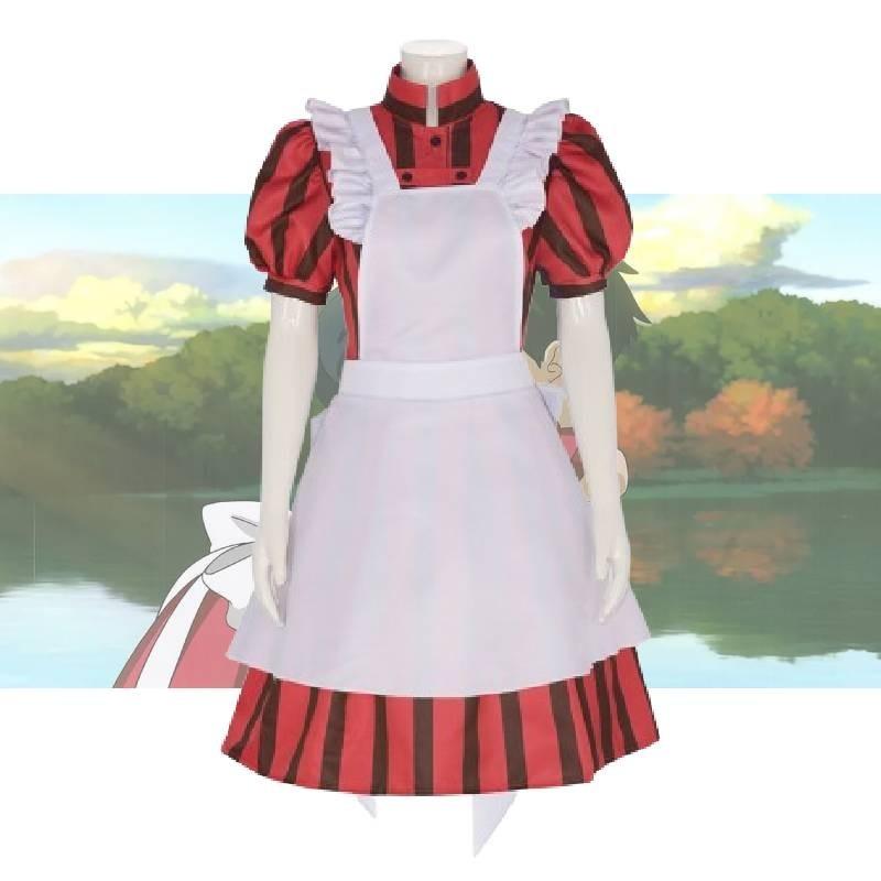Miyazaki Film Inspired Cosplay Dress For Women Original Harajuku Style Anime Character Costume