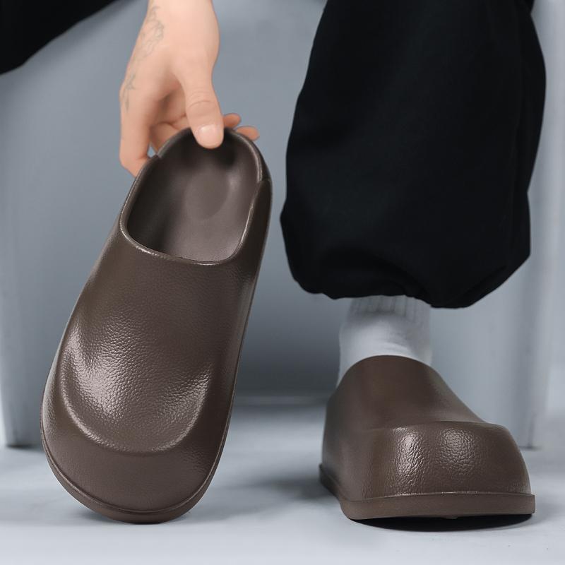 Mens And Women'S Closed-Toe Slide Shoes, Summertime Chef Working Footwear, Easy Slip-On, Anti-Skid, Waterproof, Oil-Resistant, Wear-Resistant, Shoes