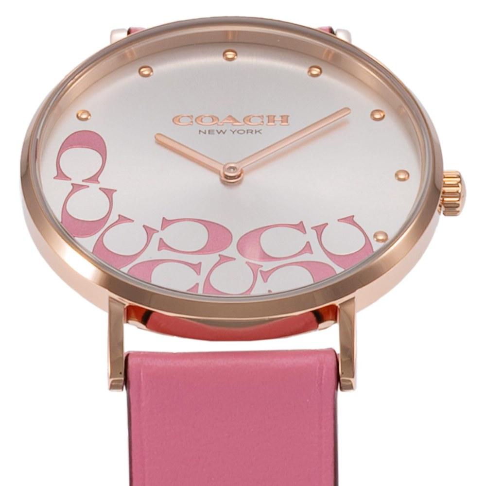 Coach Ladies Wristwatch Pink Dial Quartz Daily Water Resistance 14504135