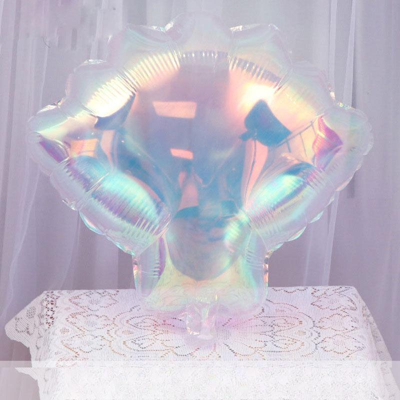 

Ракушка Пятиконечная звезда Воздушный шар Красочные Любовь Алюминиевая пленка Воздушный шар C*50