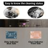 Dirty Clean Sign for Dishwasher Easy to Read and Strong Slide for Changing Signs Heavy Duty Magnet with Optional Stickers