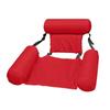 1PC Foldable Inflatable Water Mattress Swimming Pool Float Hammock Lounge Chair Beach Water Sports Accessory
