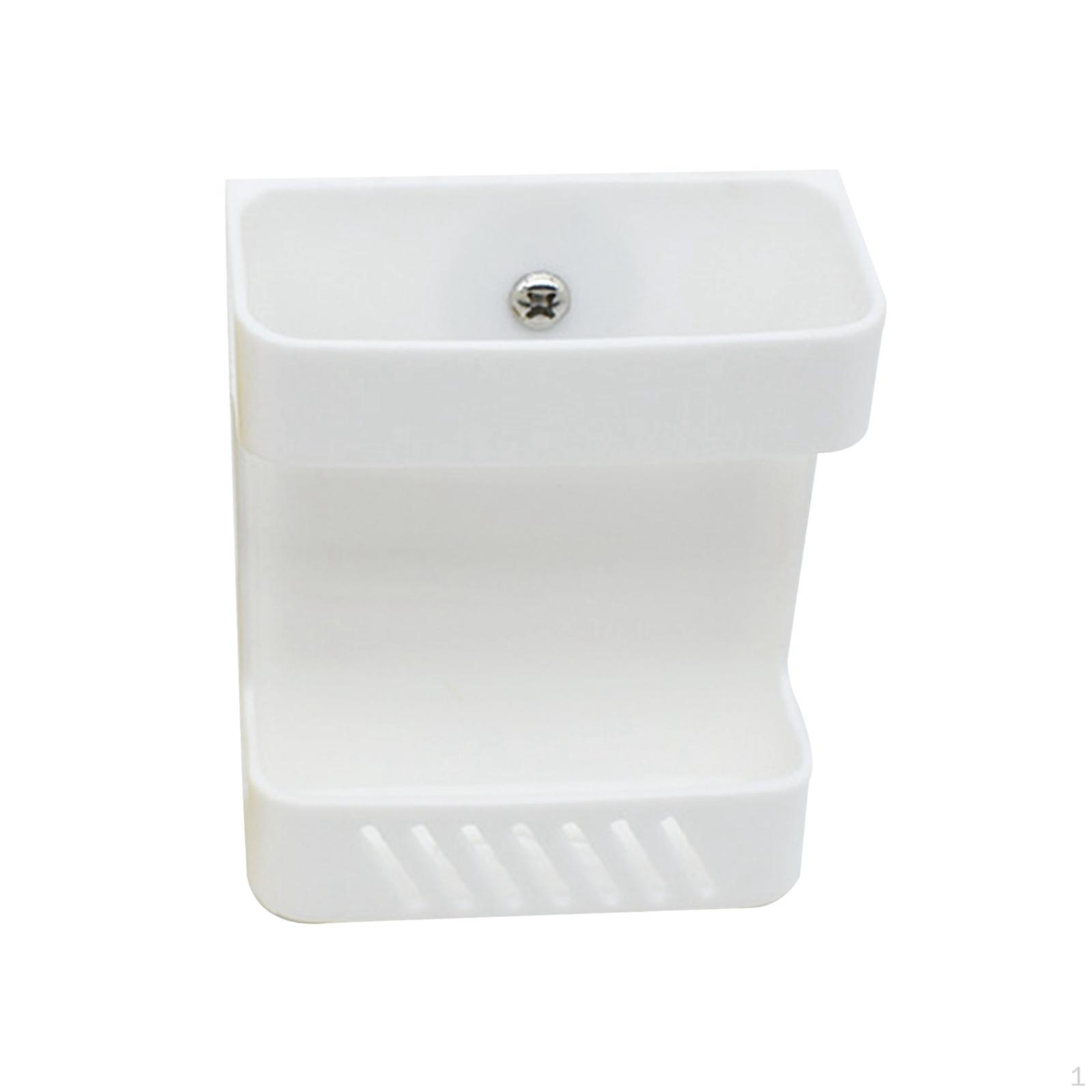 

Bird Food Holder Foraging Cockatiel Parakeet Fruit Treat Feeders White