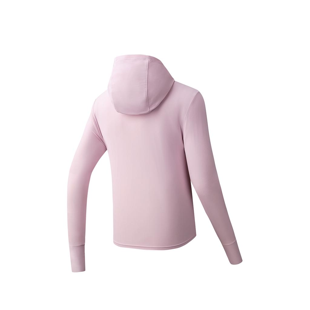 Anta Knitted Sports Jacket Women tops Peach-Velvet-Pink 962627703-5