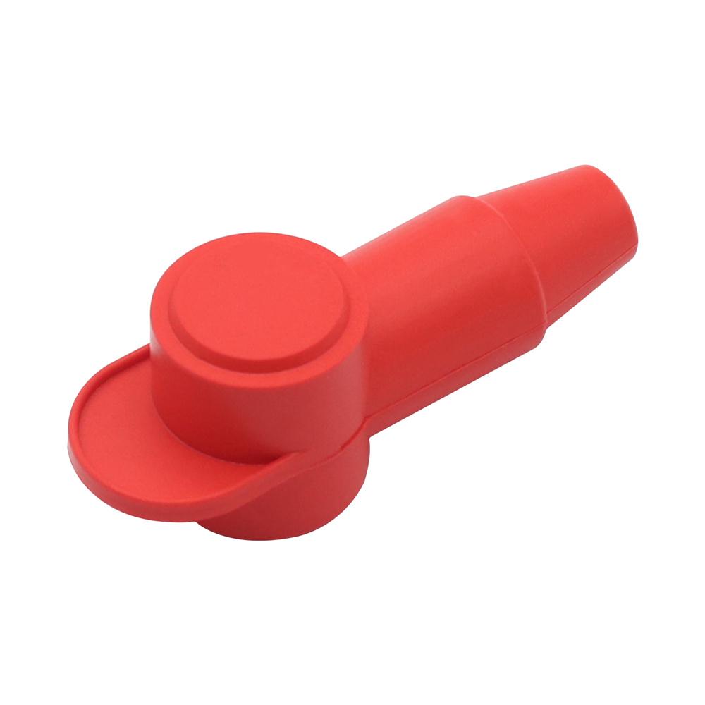 8Pcs Silicone Battery Terminal Post Stud Boot Cover Protector with Fastener Ties