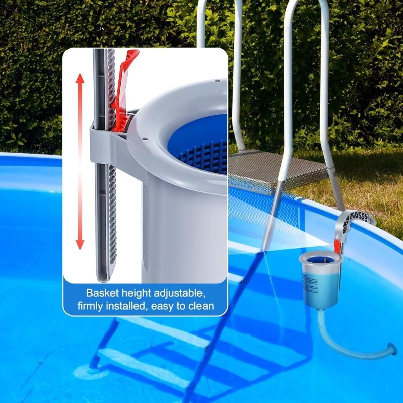 Household Pool Slag Blocker Cleaning Tool Pool Maintenance Cleaning Tool Pool Skimming Equipment Accessories