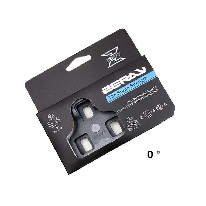 Zeray Road Pedal Radschuhe Cleats Selbstverriegelndes Pedal Anti-Rutsch-Cleat Kompatibel Keo Rennrad Radsportzubehör