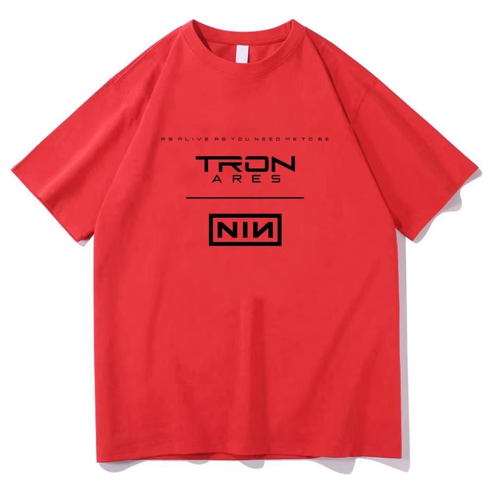 Nine Inch Nails Som Levande Som Du Behöver Mig Vara Grafiska T-shirts Rockband Herr Sommar Casual Sport Bekväma Dam Lösa T-shirts