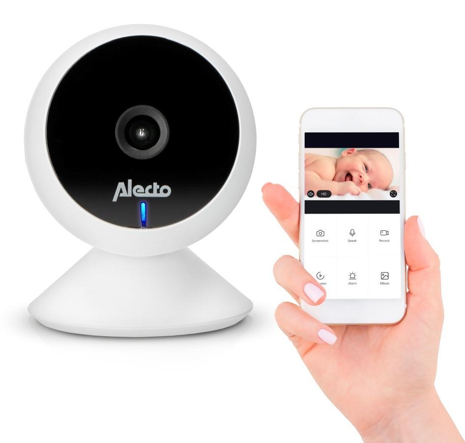 

Wi-Fi Video Baby Monitor Alecto SMARTBABY5, Alecto білий