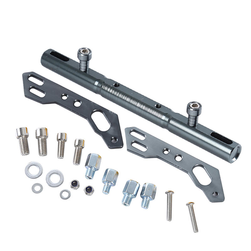 Motorcycle Handlebar Extender Lightweight Durable Bicycles Handlebar Extension Bracket for Motorcycle E-Bike Lamp