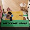 Household Entry Door Floor Mat, High-End Door Dirt-Resistant And Easy To Take Care Of, Non-Slip Foot Mat, Cutting Carpet Mat