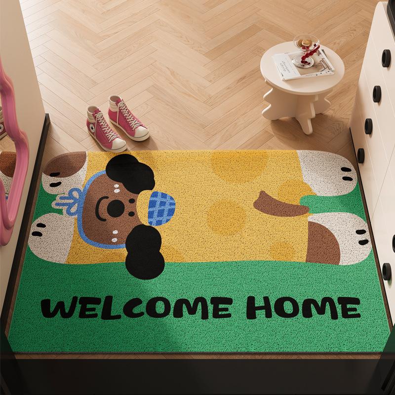 Household Entry Door Floor Mat, High-End Door Dirt-Resistant And Easy To Take Care Of, Non-Slip Foot Mat, Cutting Carpet Mat