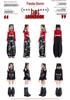 Girls' Trendy Sequin Rhinestone Dance Set: Long Sleeve T-Shirt and Pants for Street Dance Performance