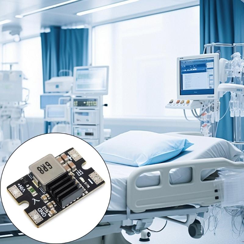 25V 8A Bucking Module Multiple 3.3V 5V 9V 12V Voltages Option Steps Down Converters Over Current Protections Compactly Size