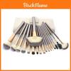 Makeup Brush Set With 12 Synthetic Fiber Brushes For Professional And Gift Use