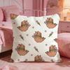 AnimalcapybaraS Cushion Cover Premium Comfort Reversible Pillow Cove Two in One Design for Any Room  Car Interior