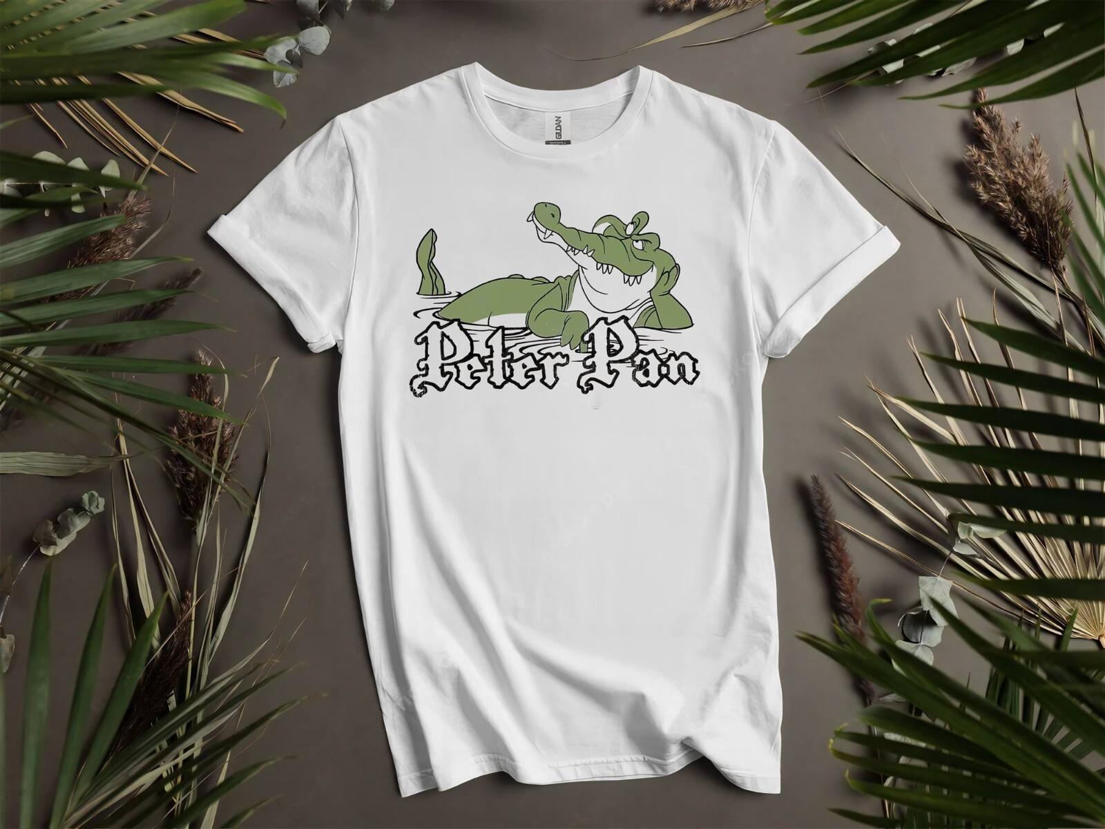 Funny Tick-Tock The Crocodile T-Shirt Mens Womens Tees Top T Shirt Mens Womens Tees Top Men Women Unisex Tshirt K511 4XL