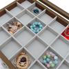 Secure Lockable Organizers Beautiful Jewelry Presentation Box Display Holder for Secure and Tidy Storage