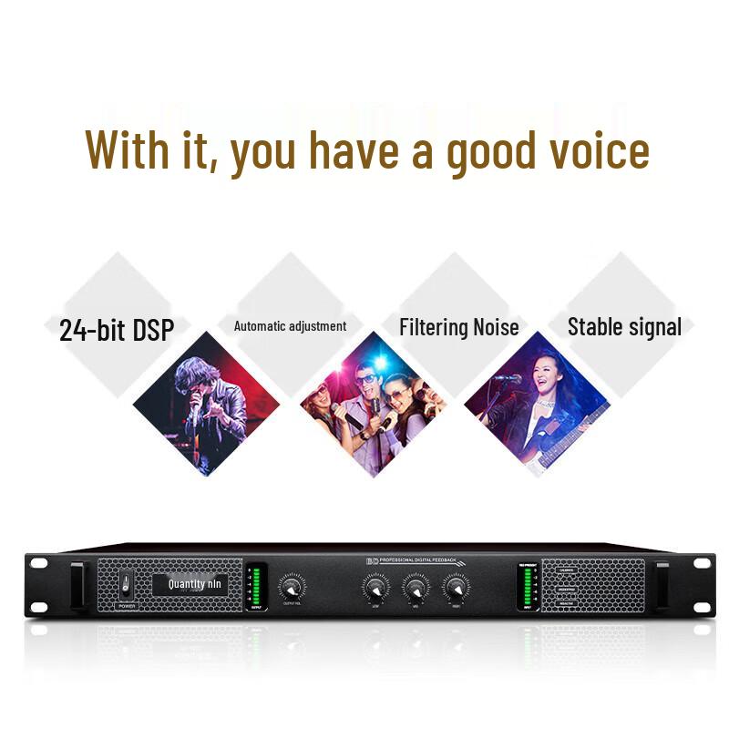 Huìdù YA-4820 Professional Automatic Microphone Feedback Suppressor (CN Version)