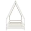 Children s Bed White 80x200 cm Solid Wood Pine