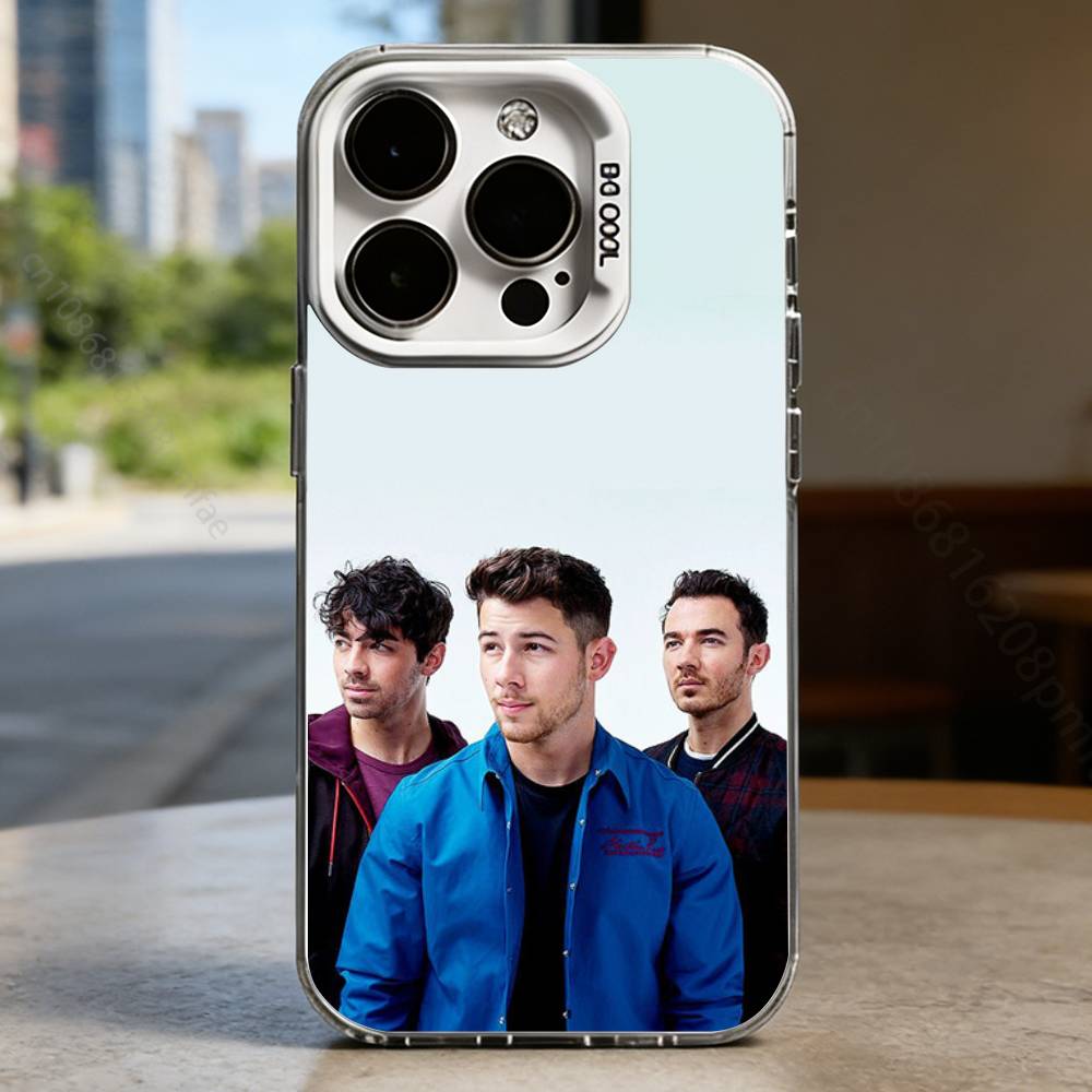 J-Jonas B-Brothers  Hard Phone Case for IPhone 16 15 14 13 12 11 Pro Max Plus16E X XR XS Max Shockproof Full Cover