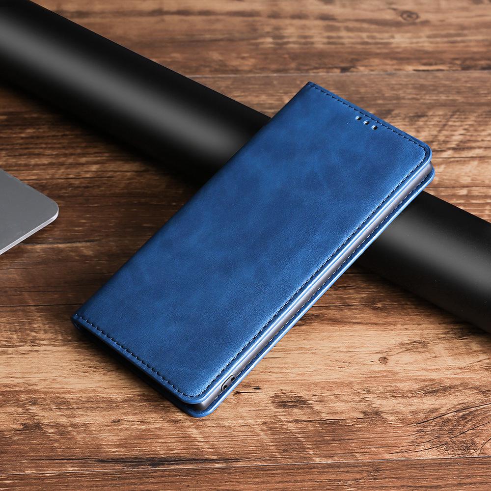 Google Pixel 10/9A/8A Leather Flip Case with Card Slot & Stand