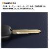Bowarepro A17 Toyota Key Shell 3 Button Remote Key Fob Shell Blank Key Spare