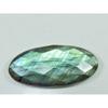 Natural Labradorite 21X45MM Oval Checker Cut Stone Cabochon Gemstone 54Cts. SK-2537