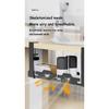 Telescopic Under Table Storage Rack Metal Cable Management Tray Home Office Desk Wire Organizer No Punching Storage Accessories