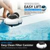 Intelligent Fully Automatic Pool Cleaner, Wireless Robot for Diving and Sucking Underwater Dirt