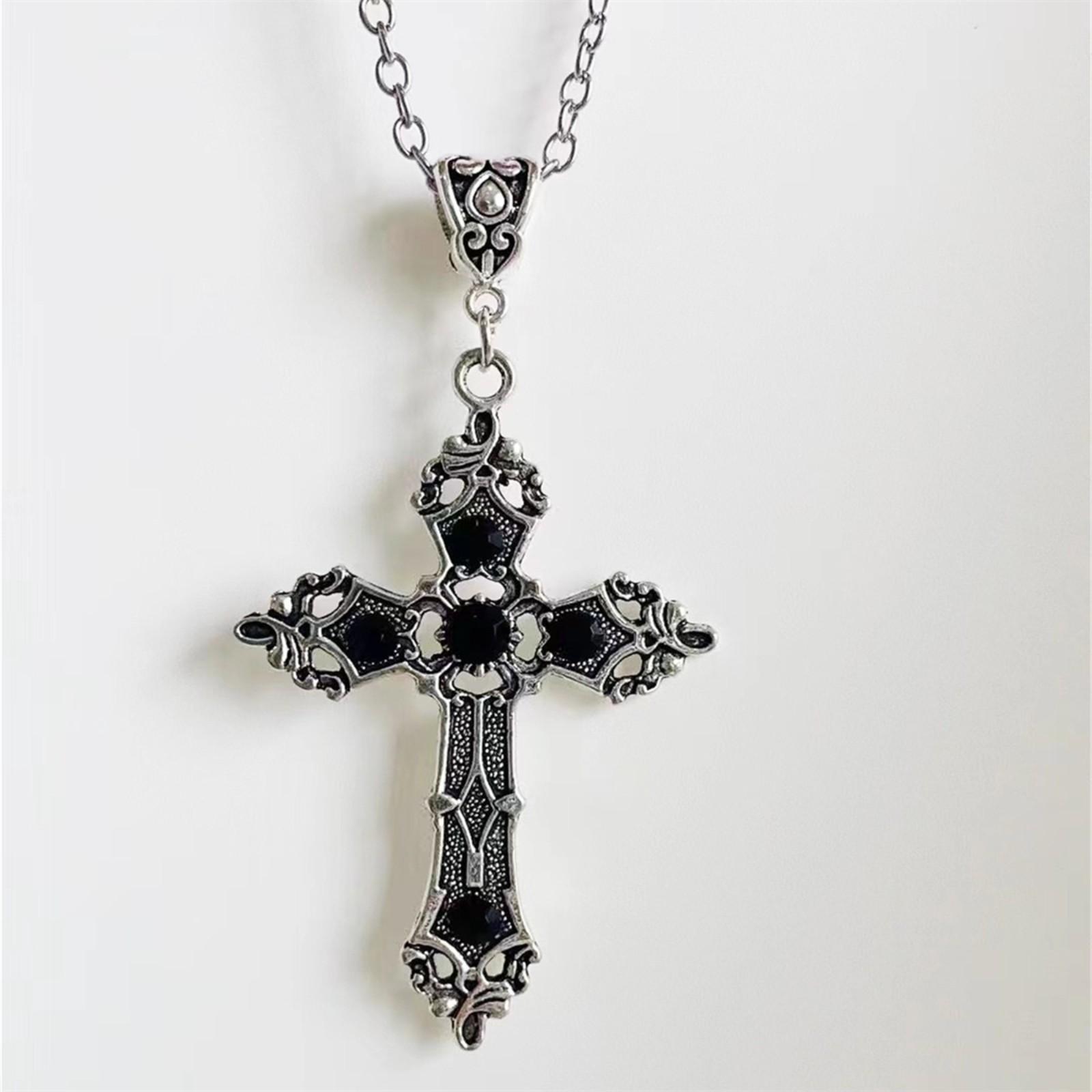 

Ожерелье из нержавеющей стали с подвеской, персонализированное ожерелье One Size чёрный