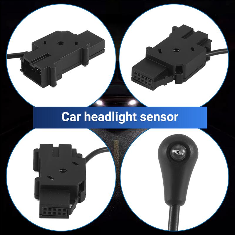 AU34-Car Auto Headlight Fog Light Sensor Control Module For Golf Mk5 6 Mk6 Jetta 5 Mk5 Tiguan Touran Passat B6 3C Scirocco
