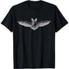Bat Scientific Illustration Biology Art for Halloween T-Shirt
