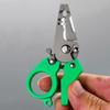 Mini Multi-Tool Wire Stripper,Multi-Function Hand Tool For Strip, Split, Trim, And Crimp, Cable Scissors For Home Repair