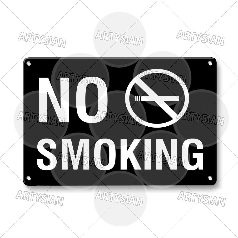 

Металлическая табличка «Не курить» Предупреждающий знак о запрете курения Без вейпинга Табличка «Свободно от курения» 20x30cm（7.8x11.8inch）