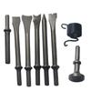 Air Hammer Bits Set Pneumatic Hammer Chisel Bits Air Chisel Bits Air Hammer Punch Chipping Bits Set Air Hammer Repair