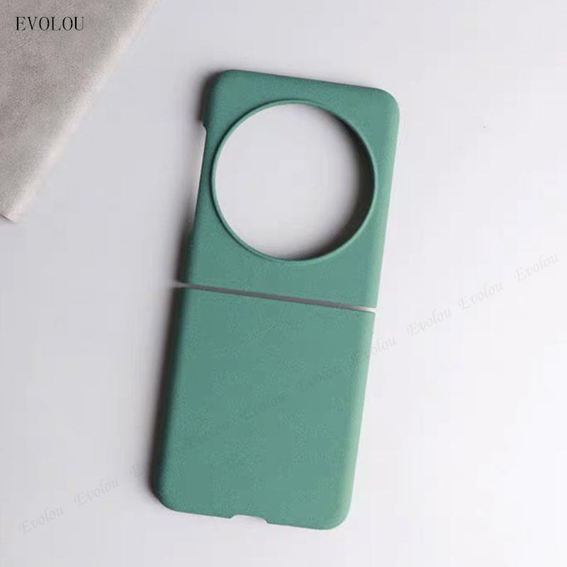 For Tecno Phantom V Flip Sandstone Matte Hard PC Phone Case For Phantom V Flip AD11 Shockproof Full Protect Bumper Ultra Thin Tecno Phantom V Flip