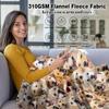 Labrador Dog 3D Printing Throw Blanket Gifts for Soft Sofa Bed for Teen Girls Boys