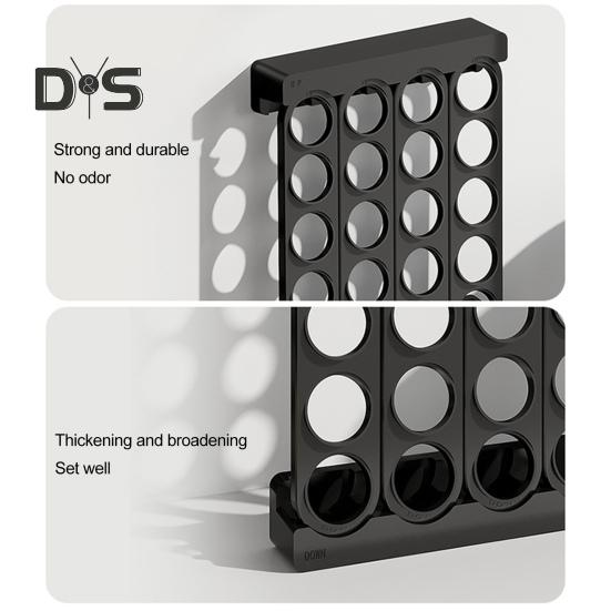 20-Slot Coffee Pods Holder Large Capacity Storage Rack for K Cups BPA-Free Coffee Capsule Display Cabinet for Countertop Drawer