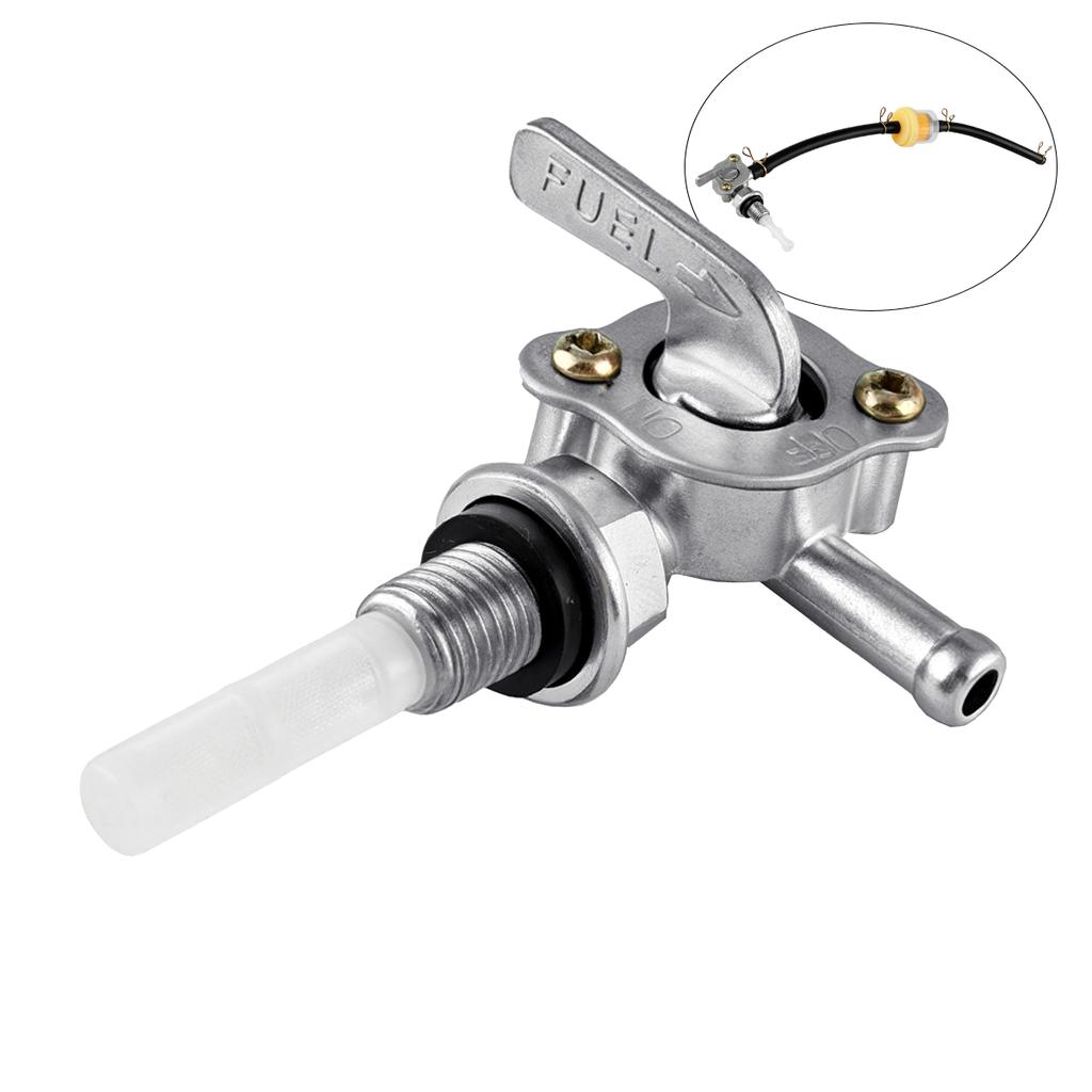 6mm Motorcycle Fuel Tap Gas Petrol Valve Fuel Tank Switch For Scooter ATV Quad Dirt Bike Motorbike Fuel On/Off Accessories Fuel System 2