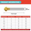 High-Speed Steel Chamfering Cutters Single-Edge & Three-Edge for Metal Inner Hole Deburring And Chamfering Tool