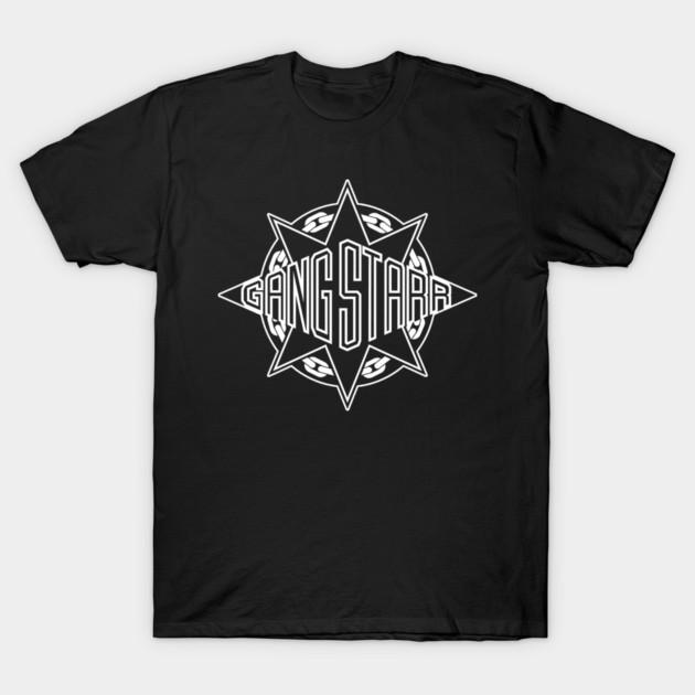 Asian Size Cotton Unisex Tshirt Print T-shirt Vintage Gang Starr T-shirt No-Cut Print Regular Fit
