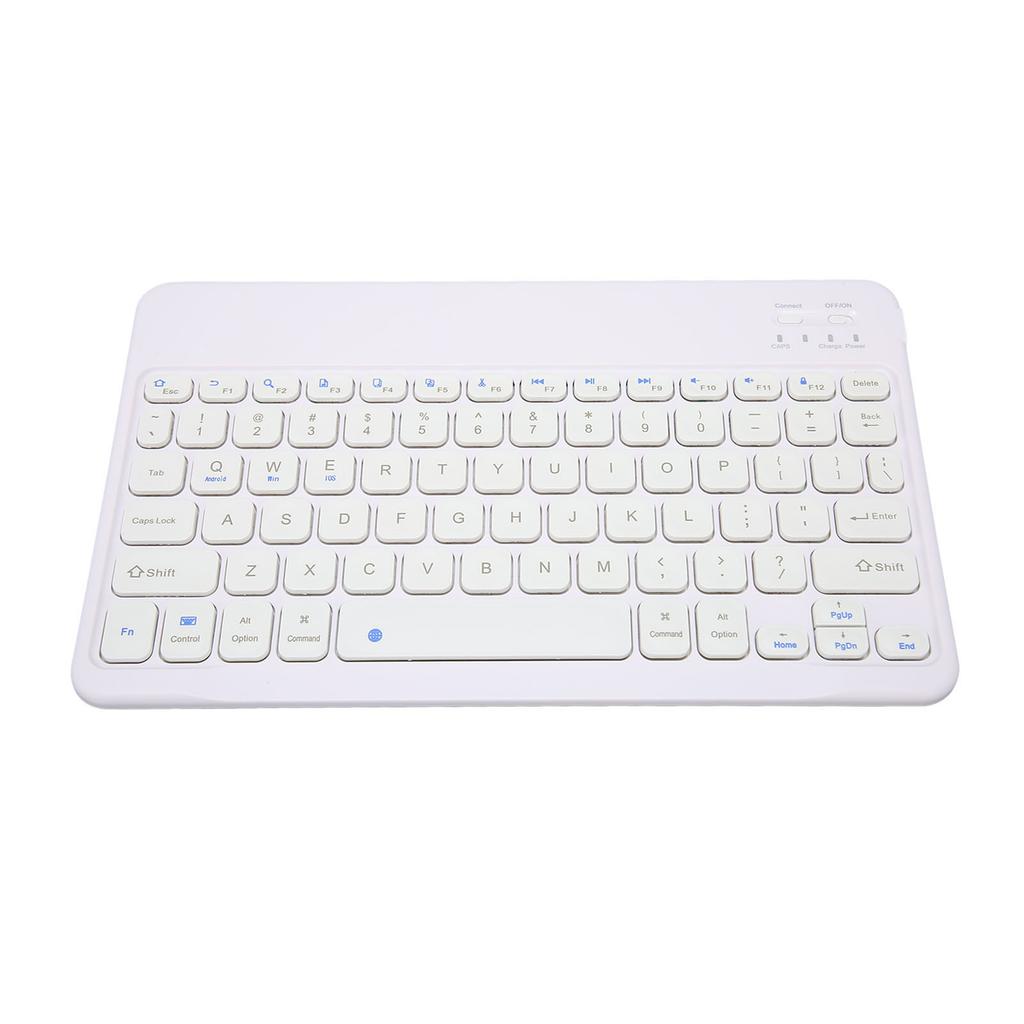 10in Wireless Keyboard Thin Stable Connection Quiet Waterproof Tablet Laptop Keyboard