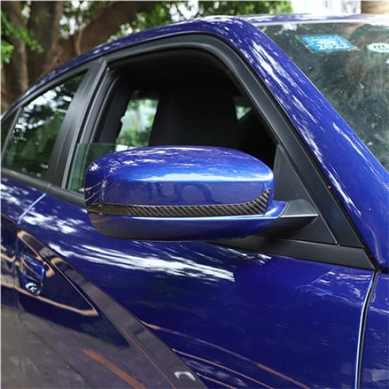 Side Door Rearview Mirror Sticker Trim Strip Cover For Dodge Charger 15+Exterior